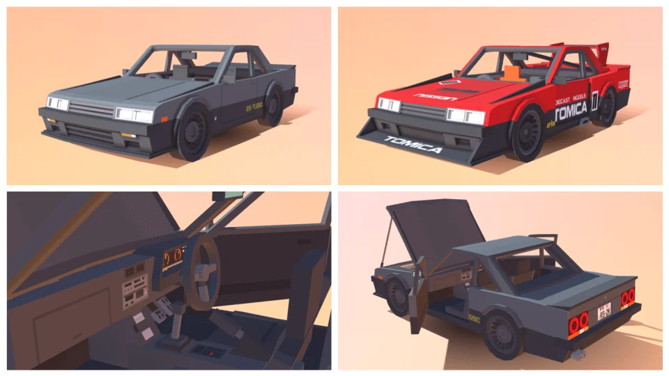 81 Nissan Skyline DR30 Minecraft screenshot 1
