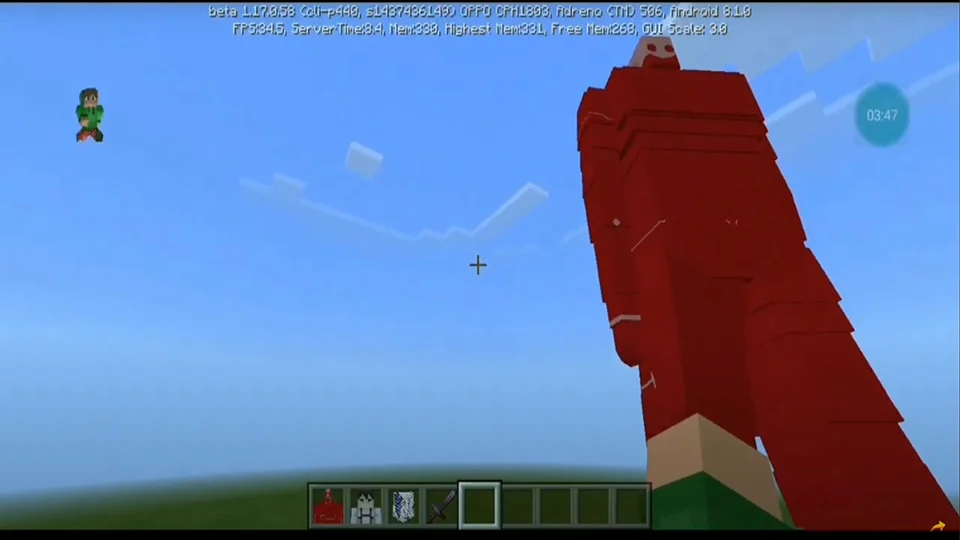 Attack on Titan Minecraft screenshot 2