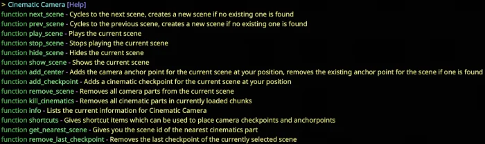 Cinematic Cameras Minecraft screenshot 1