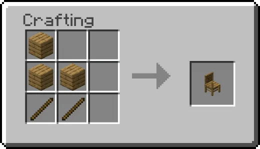 Wooden Chairs Minecraft screenshot 1