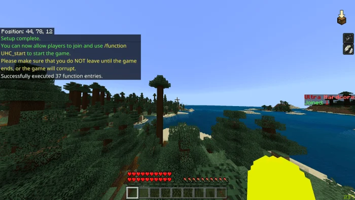 UltraHardcore Function Minecraft screenshot 4