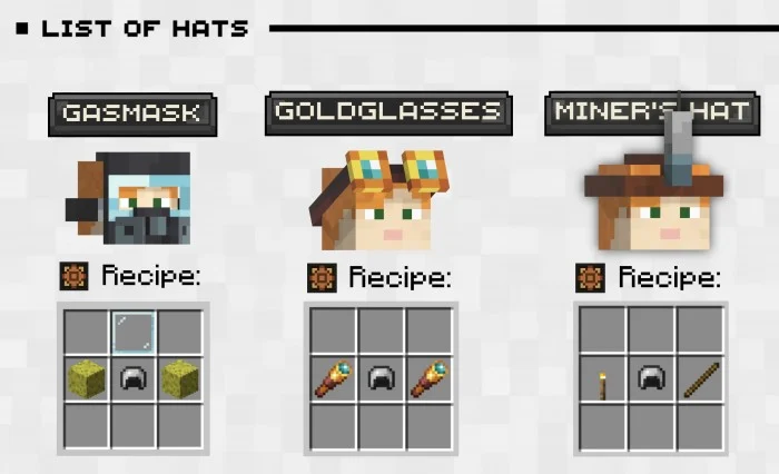 Hats plus Minecraft screenshot 1