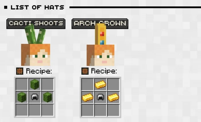 Hats plus Minecraft screenshot 4