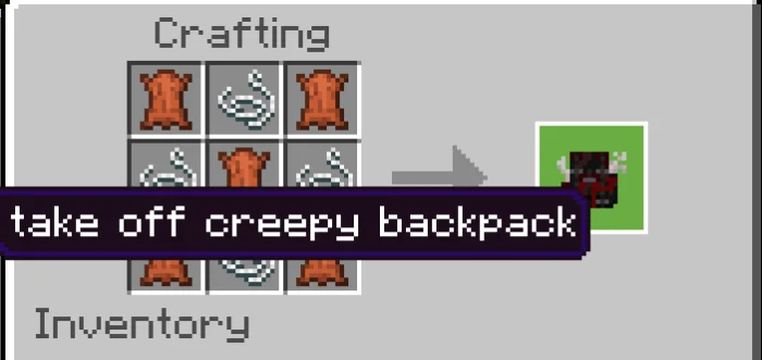 Lude's Backpacks Minecraft screenshot 2