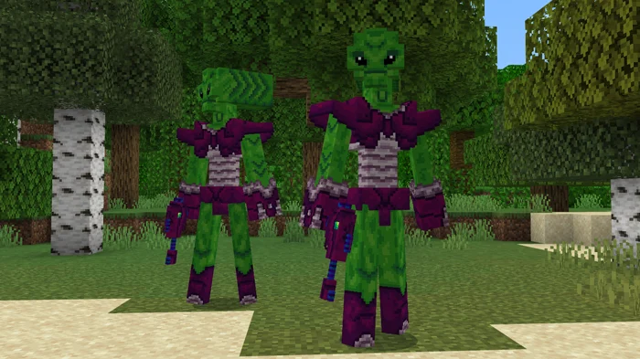 Alien Invasion Add-on Minecraft screenshot 1