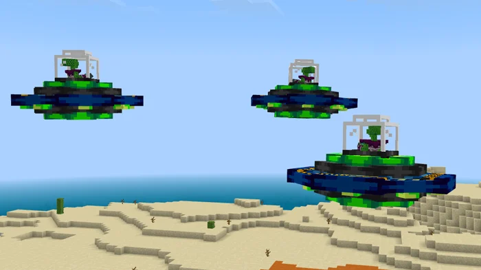 Alien Invasion Add-on Minecraft screenshot 3