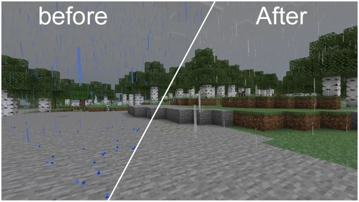 Realistic Rain Minecraft screenshot 3