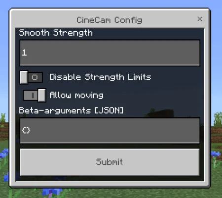 CineCam Minecraft screenshot 1