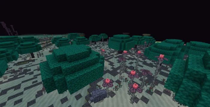 Dimension update: Endless void Minecraft screenshot 2