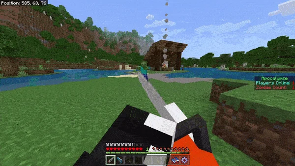 Zombie Apocalypse Add-on Minecraft screenshot 1