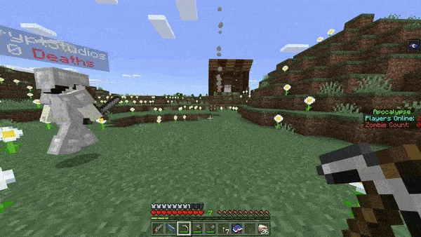 Zombie Apocalypse Add-on Minecraft screenshot 2