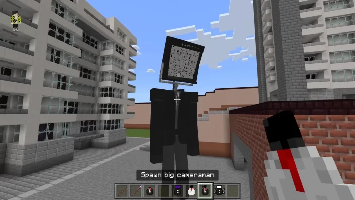 Skibidi Toilet vs Cameraman Minecraft screenshot 3