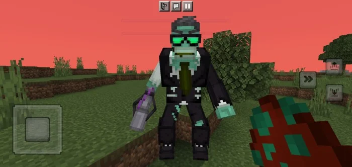 Zixel zombie Minecraft screenshot 1