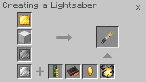 Bedrock Lightsabers Minecraft screenshot 2