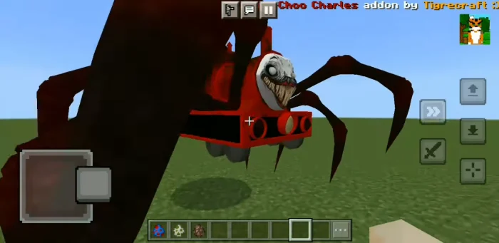 Choo Choo Charles 3d Minecraft screenshot 1