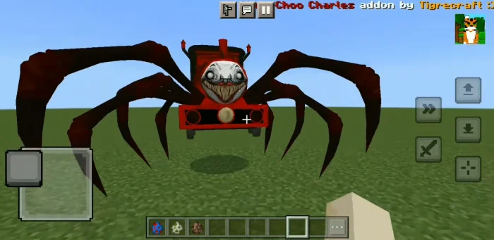 Choo Choo Charles 3d Minecraft screenshot 2