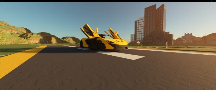 Mclaren P1 2013 Minecraft screenshot 1
