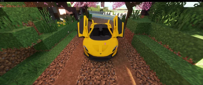 Mclaren P1 2013 Minecraft screenshot 5
