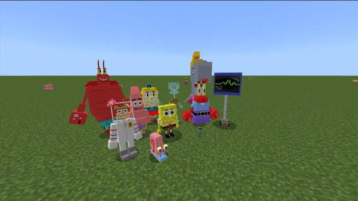 Sponge Bob Square Pants Minecraft screenshot 1