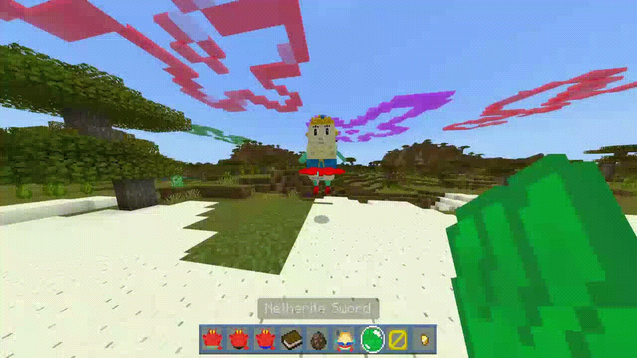 Sponge Bob Square Pants Minecraft screenshot 2