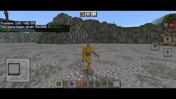 Transformers: Rise of the Beasts Minecraft screenshot 2