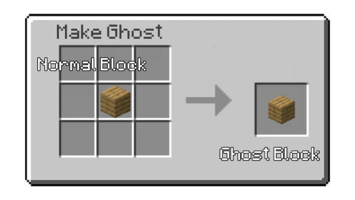Ghost Block Minecraft screenshot 2