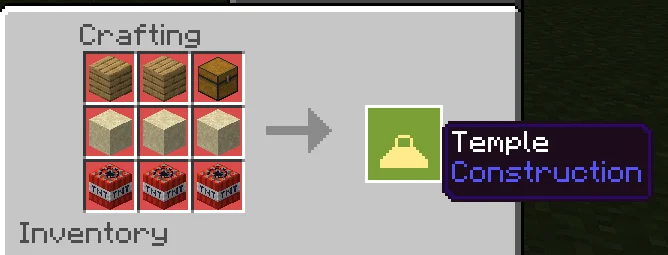 Craftable Structures Minecraft screenshot 1