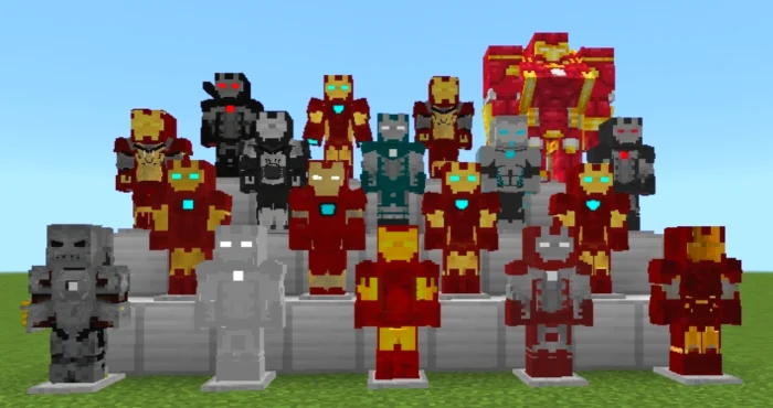 Iron Man Legends Minecraft screenshot 1