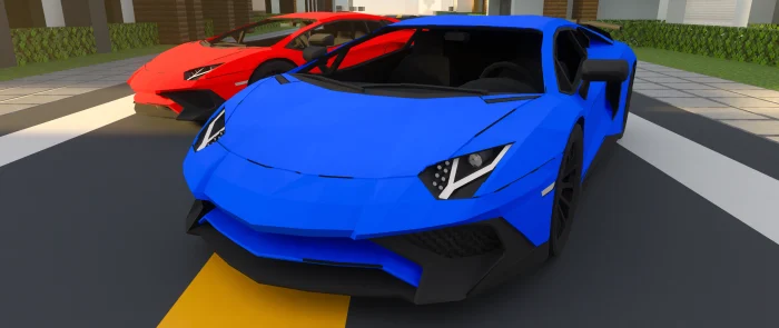 Lamborghini Aventador SV Minecraft screenshot 1