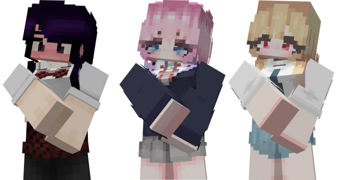Waifus Minecraft screenshot 2
