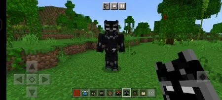 Black Panther Wakanda Forever Minecraft screenshot 1