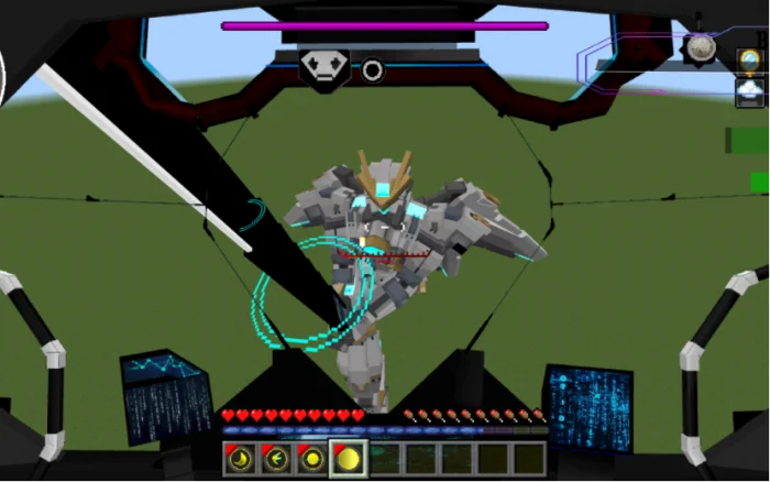 Cyclone Mecha Minecraft screenshot 3