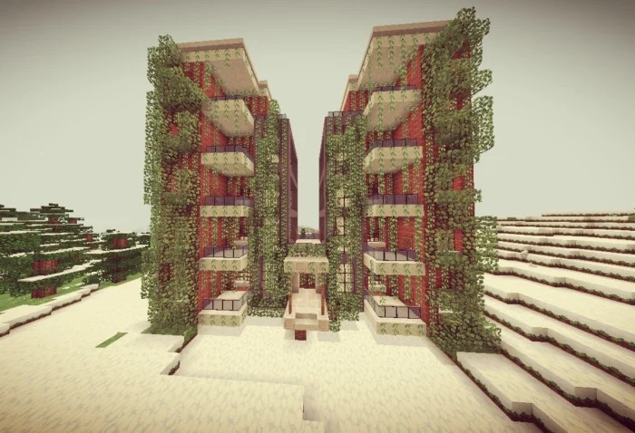 Post Apocalyptic Structures Minecraft screenshot 2