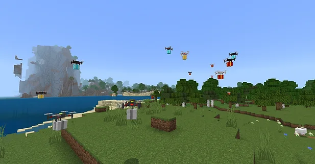 Supply Drone Minecraft screenshot 3