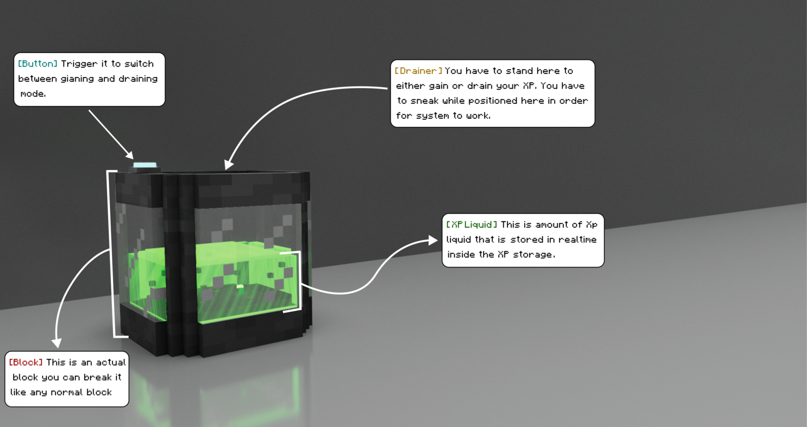 XP Storage Minecraft screenshot 2