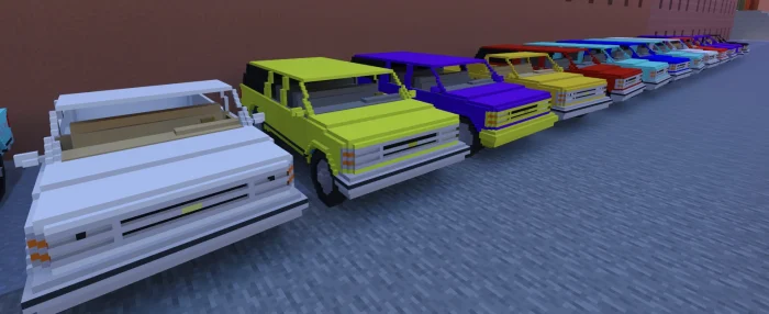 Swagcasters SUV and Pickup Truck Pack Minecraft screenshot 3