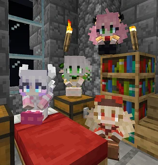Anime Characters Minecraft screenshot 4