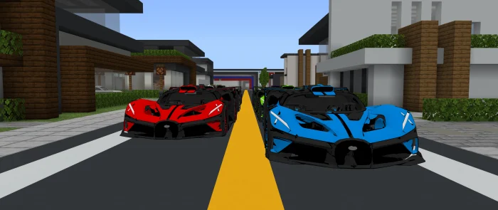 Bugatti Bolide Minecraft screenshot 1