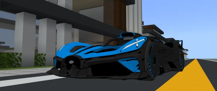 Bugatti Bolide Minecraft screenshot 2