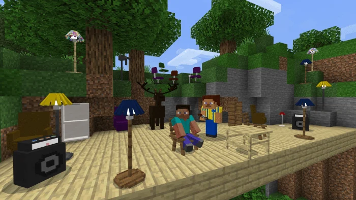 Fancy furniture Minecraft screenshot 1
