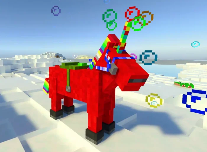 Unicorns and butterflies Minecraft screenshot 1