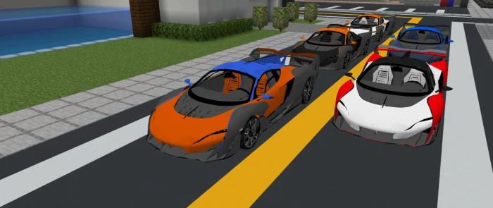 McLaren Sabre Minecraft screenshot 1
