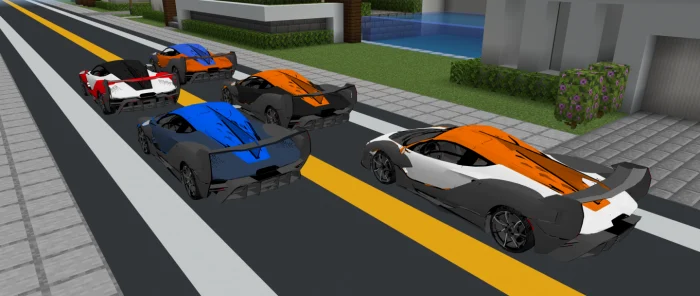 McLaren Sabre Minecraft screenshot 2
