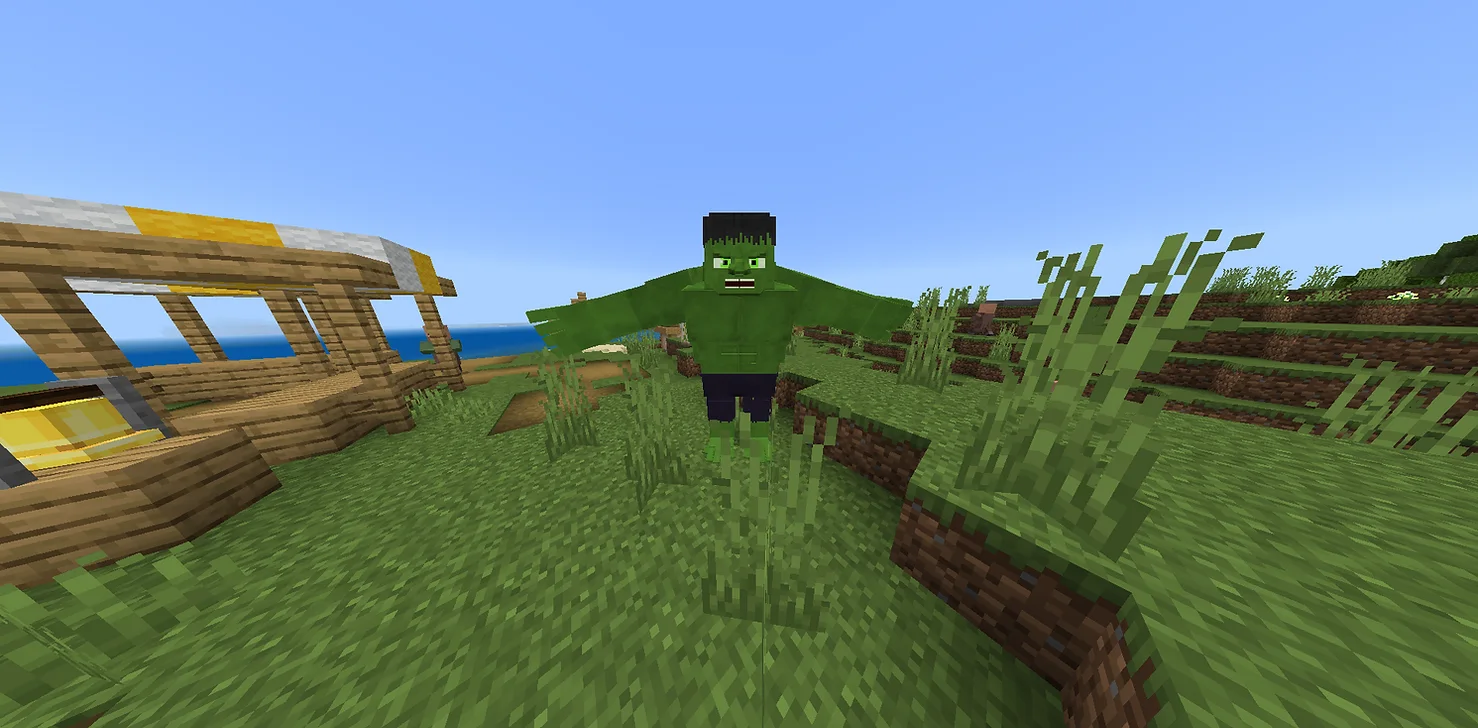 Hulk Addon - Minecraft PE Minecraft screenshot 5