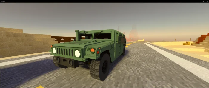 M1151a3 Humvee Minecraft screenshot 2