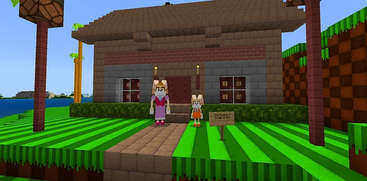 Sonic Land add-on Minecraft screenshot 2