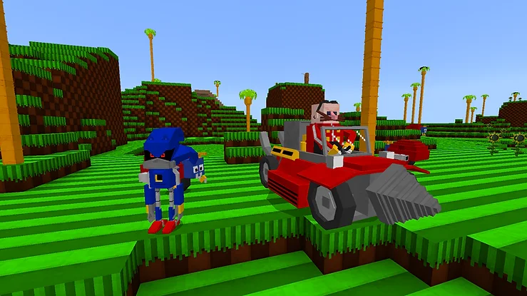 Sonic Land add-on Minecraft screenshot 4