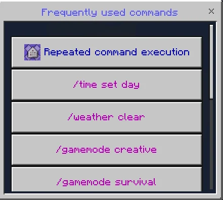 Turbo Commands Minecraft screenshot 1