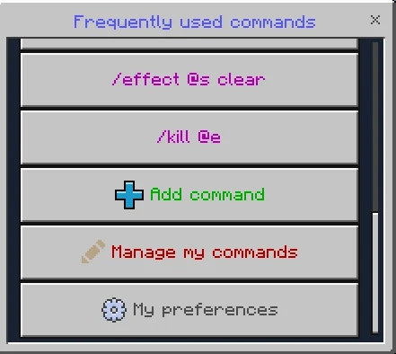 Turbo Commands Minecraft screenshot 4