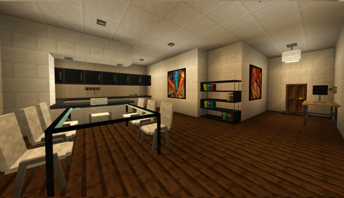 Modern Furniture survival Minecraft screenshot 1